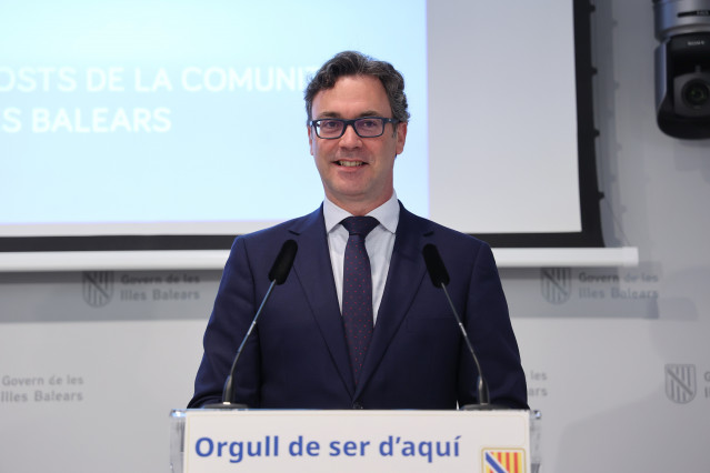 Archivo - El conseller de Economía, Hacienda e Innovación del Govern balear, Antoni Costa.