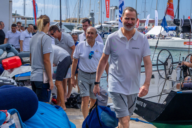El Rey Don Felipe VI en la 43º Copa del Rey MAPFRE, Palma de Mallorca