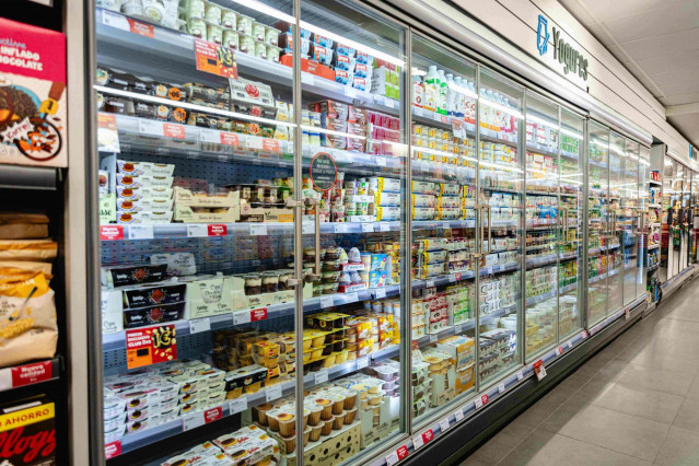 Equipos de frío en los supermercados de Dia