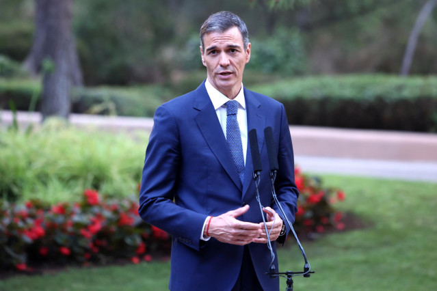 El presidente del Gobierno, Pedro Sánchez.