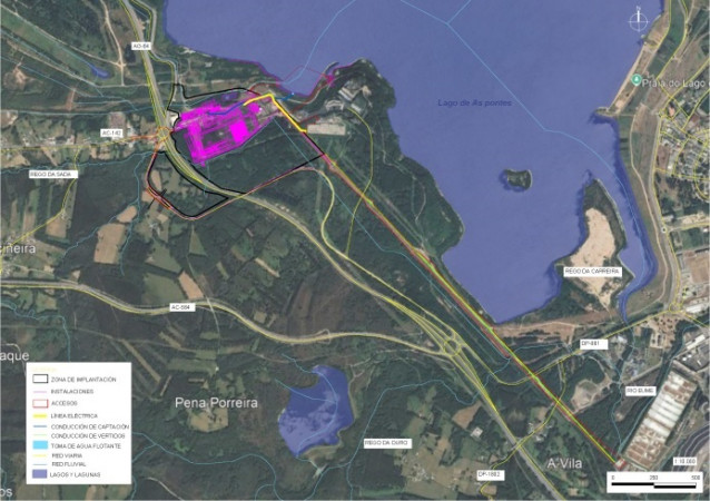 Archivo - Imagen incluida en la DIA para la planta de biofibra en As Pontes de Ence