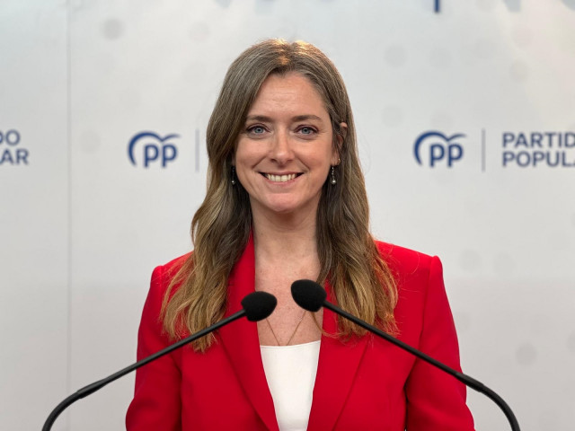 La diputada del PP, María Casajús