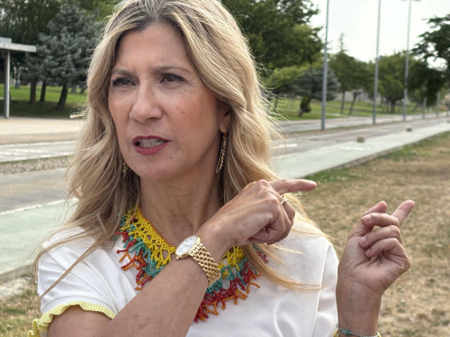 La vicepresidenta del Gobierno de Aragón, Mar Vaquero.