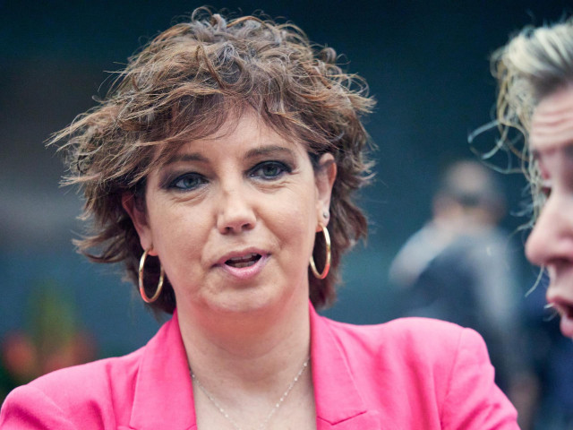 Archivo - La portavoz del PSN en el Parlamento de Navarra, Ainhoa Unzu.