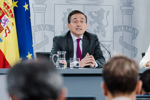 Archivo - El ministro de Asuntos Exteriores, Unión Europea y Cooperación, José Manuel Albares, a 10 de junio de 2025, en Madrid (España).