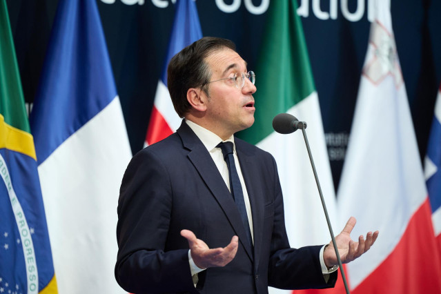 Archivo - El ministro de Asuntos Exteriores, Unión Europea y Cooperación, José Manuel Albares