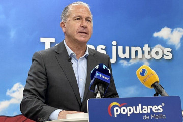 El secretario general del PP melillense, Miguel Marín.