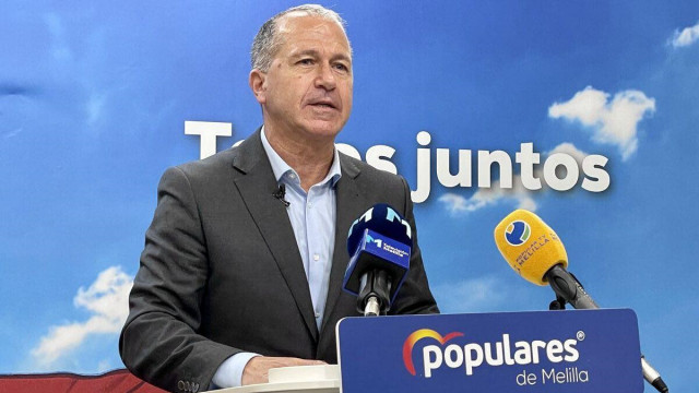 El secretario general del PP melillense, Miguel Marín.