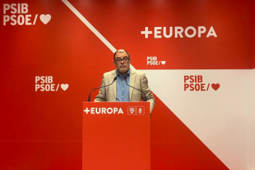 Archivo - El secretario de Organización del PSIB-PSOE y coordinador electoral, Cosme Bonet.