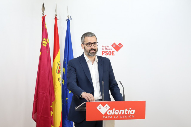 Archivo - El secretario general del PSOE en la Región, Francisco Lucas