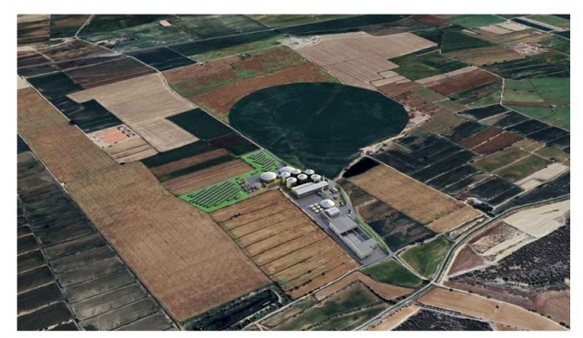 La planta de biogás Cobirgy