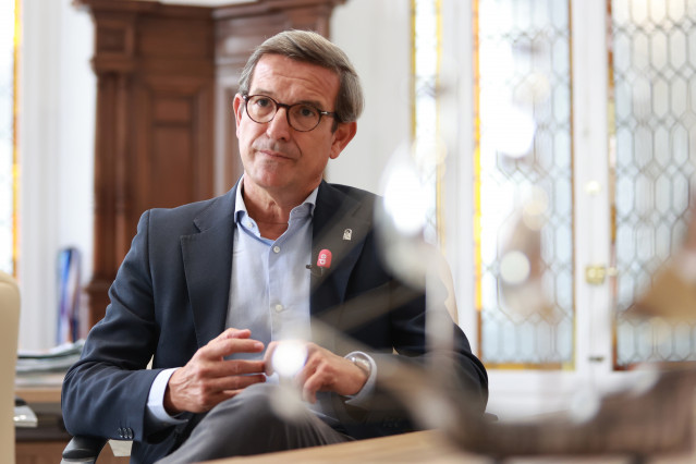 El consejero de Industria, Energía y Minas, Jorge Paradela, en una entrevista concedida a Europa Press.