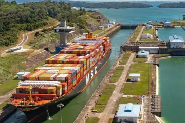 Archivo - El Canal de Panamá en una imagen de archivo.