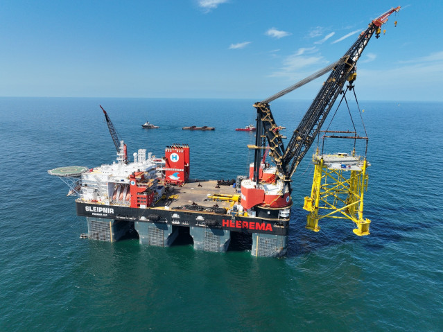 Iberdrola avanza en la construcción de su 'megaproyecto' de eólica marina East Anglia 3