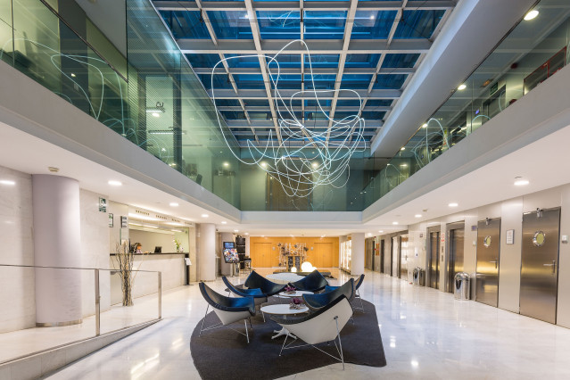 Archivo - Recepción de Sercotel Caspe en la ciudad de Barcelona.