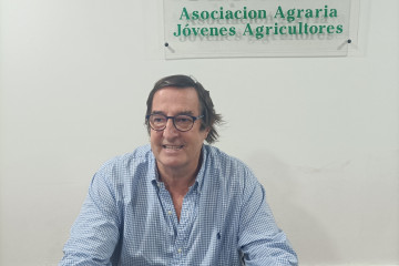 Ángel García Blanco, presidente de Asaja Extremadura.