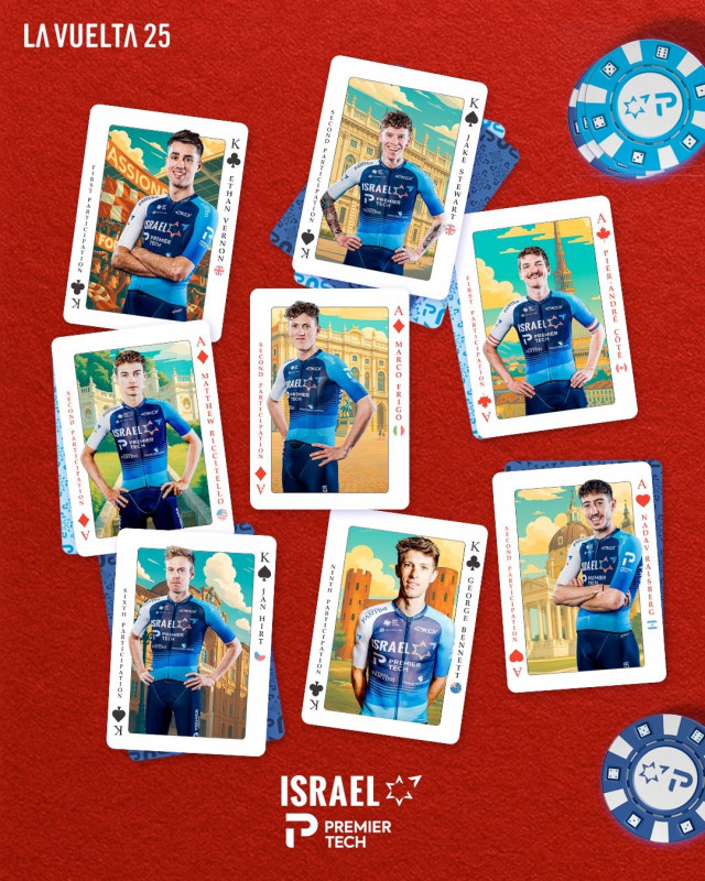 Equipo de Israel Premier Tech inscrito en La Vuelta