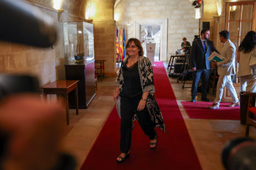 La consellera de Presidencia, Coordinación de la Acción de Gobierno y Cooperación Local, Antònia Maria Estarellas.
