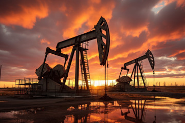Archivo - Extractores de petróleo.