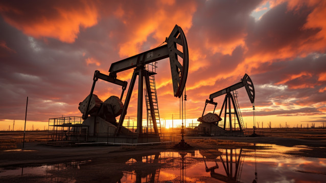 Archivo - Extractores de petróleo.