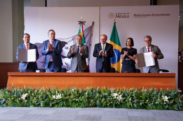 Brasil y México firman alianzas en agricultura, biocombustibles e inversiones frente a aranceles de Trump.