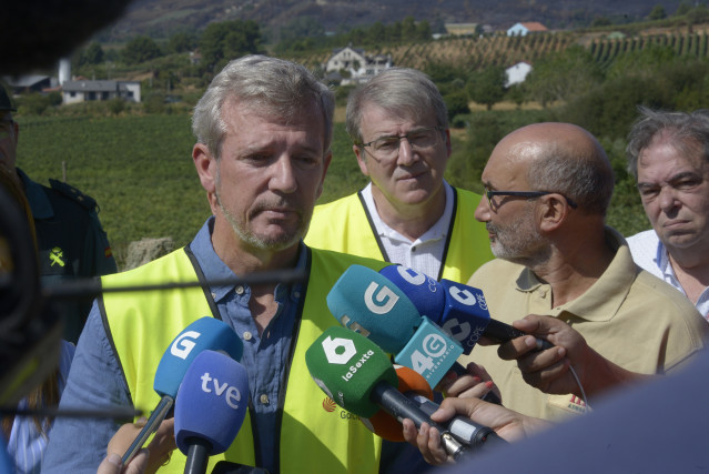 El presidente de la Xunta, Alfonso Rueda