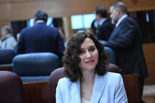 Archivo - La presidenta de la Comunidad de Madrid, Isabel Díaz Ayuso.