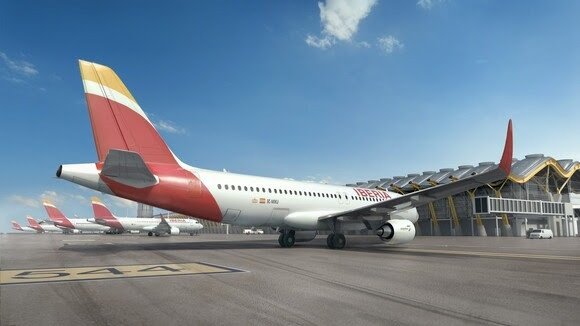 Avión de Iberia