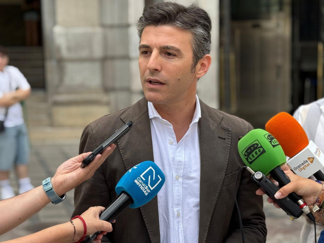 El secretario general del PP de Granada, Jorge Saavedra. Imagen de archivo.