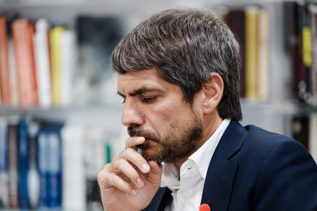 El ministro de Cultura, Ernest Urtasun, durante una entrevista para Europa Press en el Ministerio de Cultura, a 27 de agosto de 2025, en Madrid (España).