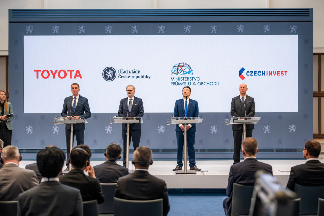 Toyota producirá un vehículo eléctrico de batería en República Checa, con una inversión de 744 millones