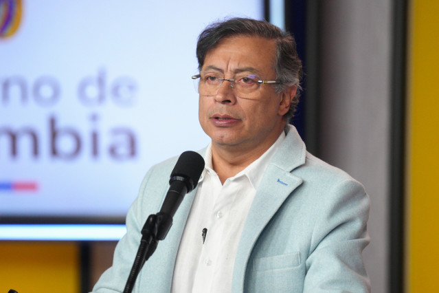 El presidente de Colombia, Gustavo Petro.
