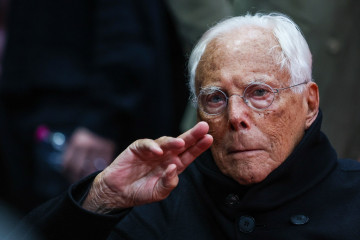 EuropaPress 6272570 11 october 2024 italy milan italian fashion designer giorgio armani attends