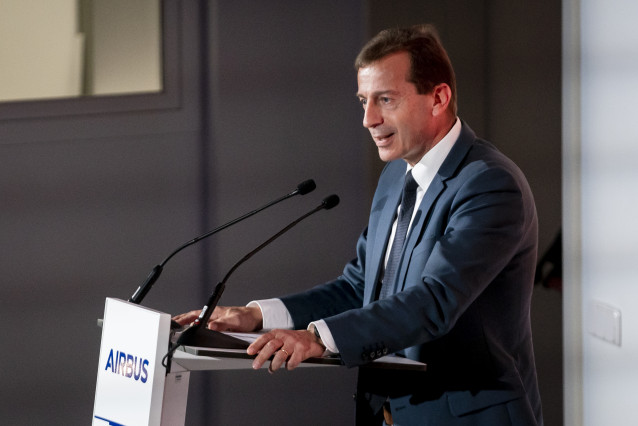 Archivo - El CEO de Airbus España, Guillaume Faury.