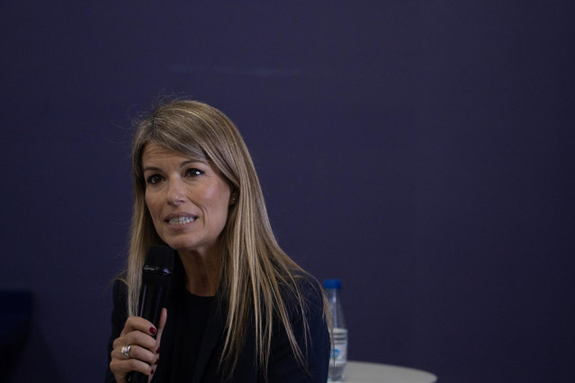 Archivo - La consejera del Levante UD, Maribel Vilaplana, en una imagen de archivo.