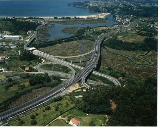 Archivo - Audasa, autopista AP-9 Ferrol-frontera portuguesa