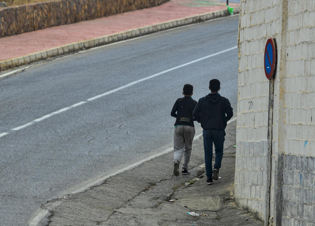 Archivo - Menores migrantes