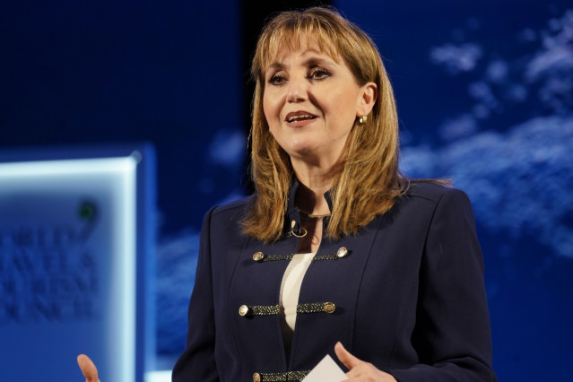 Archivo - Gloria Guevara, expresidenta del WTTC.
