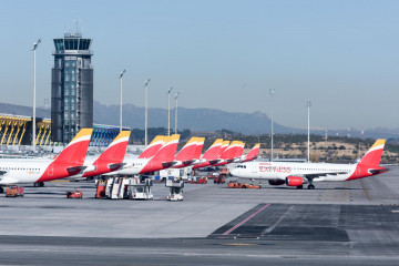 Archivo - Aviones de Iberia.