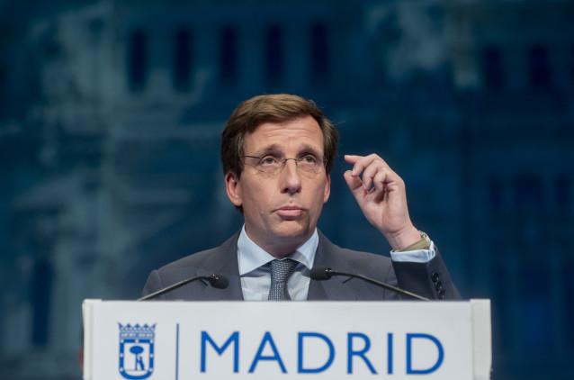 Archivo - El alcalde de Madrid, José Luis Martínez-Almeida.