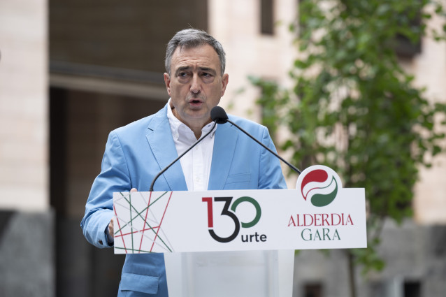Archivo - El presidente del EBB del PNV, Aitor Esteban