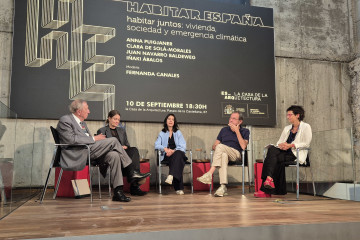 La Casa de la Arquitectura acoge el encuentro 'Habitar juntos: vivienda, sociedad y emergencia climática'.