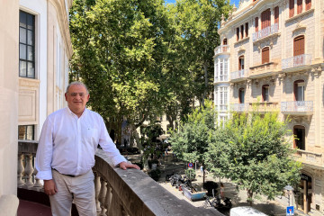 Archivo - El delegado del Gobierno en Baleares, Alfonso Rodríguez, tras una entrevista con Europa Press en la sede de la Delegación del Gobierno en Baleares, en Palma de Mallorca, España, a 5 de ag
