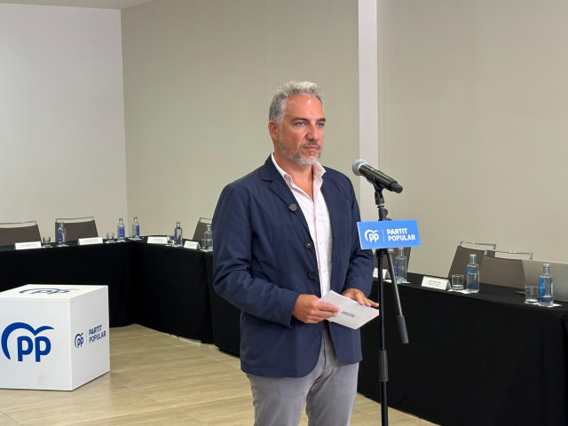 El vicesecretario de Política Autonómica, Local y Análisis Electoral del PP y diputado en el Congreso, Elías Bendodo.