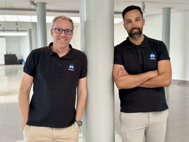 Fernando Gonzalo, Co-CEO y director de operaciones de Hausera, y  Francisco Sánchez, ingeniero informático y Co-CEO.