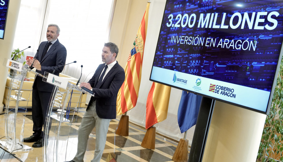 Vantage levantará un centro de datos de hiperescala en Villanueva de Gállego, con una inversión de 3.200 millones de euros.