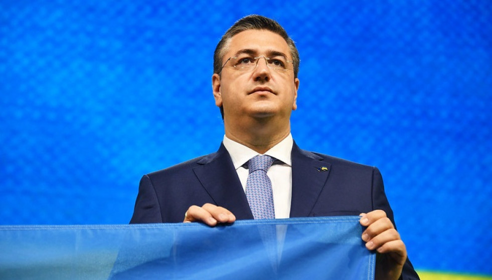 Archivo - El comisario de Trnasporte Sostenible y Turismo,Apostolos Tzitzikostas.