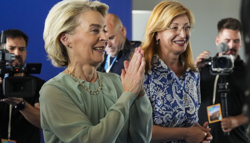 Archivo - La presidenta de la Comisión Europea, Úrsula von der Leyen