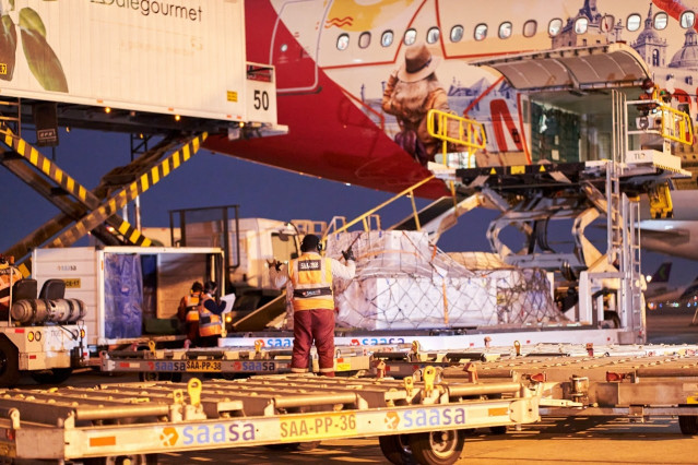 Archivo - Andino Global inicia en abril las obras de su terminal de carga en el Aeropuerto de Barajas, un proyecto de 20,5 millones.