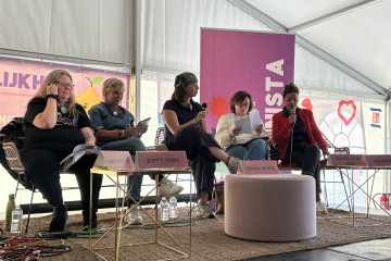 La ministra de Juventud e Infancia ha participado en el debate '¿Por qué tenemos que tomarnos en serio la violencia sexual?', en ManiFiesta, en Ostende (Bruselas).